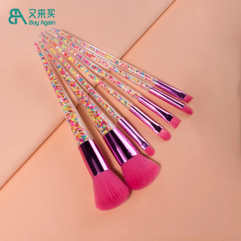 Custom logo hot pink ice cream pastel long handle cute kawaii novelty candy confetti sprinkle pink makeup brushes
Custom logo hot pink ice cream pastel long handle cute kawaii novelty candy confetti sprinkle pink makeup brushes