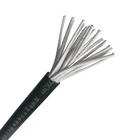Kingmaking high quality RVV electric cable and wires 24 cores 0.5mm 20AWG white thread pure copper 100M