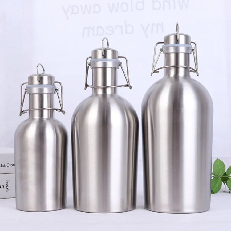 Stainless steel beer barrel hip flask wholesale double-layer thermal insulation cold wine bottle
Stainless steel beer barrel hip flask wholesale double-layer thermal insulation cold wine bottle