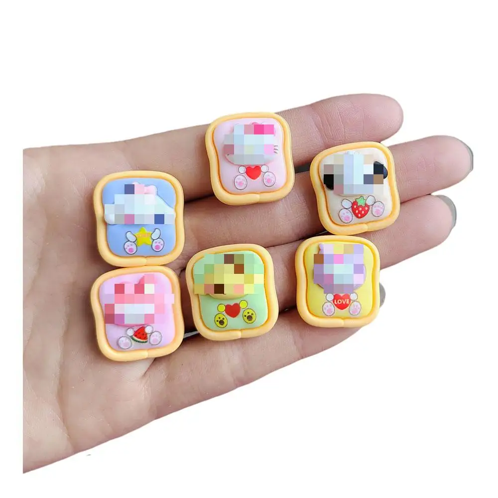 New Cartoon Dog Animal Bread Resin Cabochons for DIY Charms Artificial Food Jewelry Embellishment Pendants Earring Making
New Cartoon Dog Animal Bread Resin Cabochons for DIY Charms Artificial Food Jewelry Embellishment Pendants Earring Making