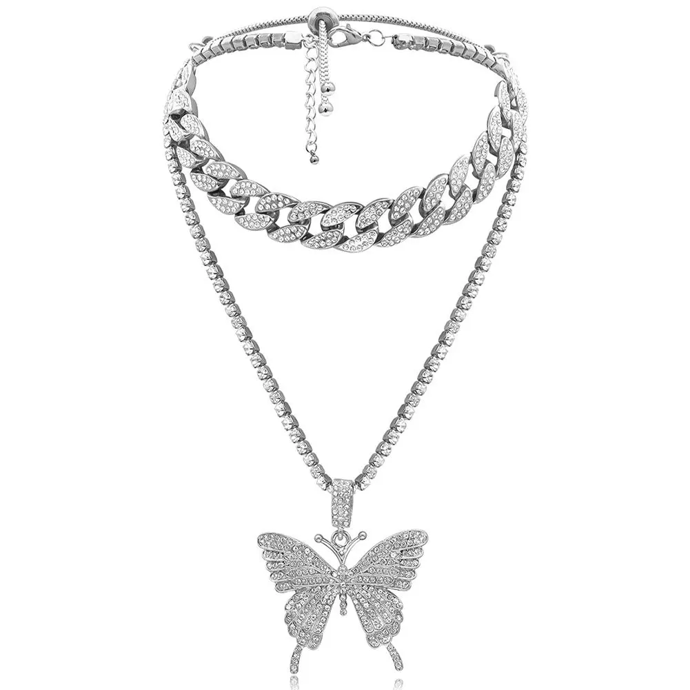 2021 Europe Hot Selling Butterfly Necklace For Lady High Quality Crystal Jewelry Accept Small Order Wholesale Fashion Pendant
2021 Europe Hot Selling Butterfly Necklace For Lady High Quality Crystal Jewelry Accept Small Order Wholesale Fashion Pendant