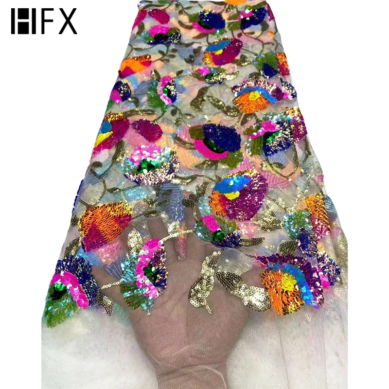 HFX French Laces Fabrics High Quality Tulle African Lace Fabrics Sequins Embroidery Mesh Fabric For Party Dress, White/green/red/black
HFX French Laces Fabrics High Quality Tulle African Lace Fabrics Sequins Embroidery Mesh Fabric For Party Dress, White/green/red/black