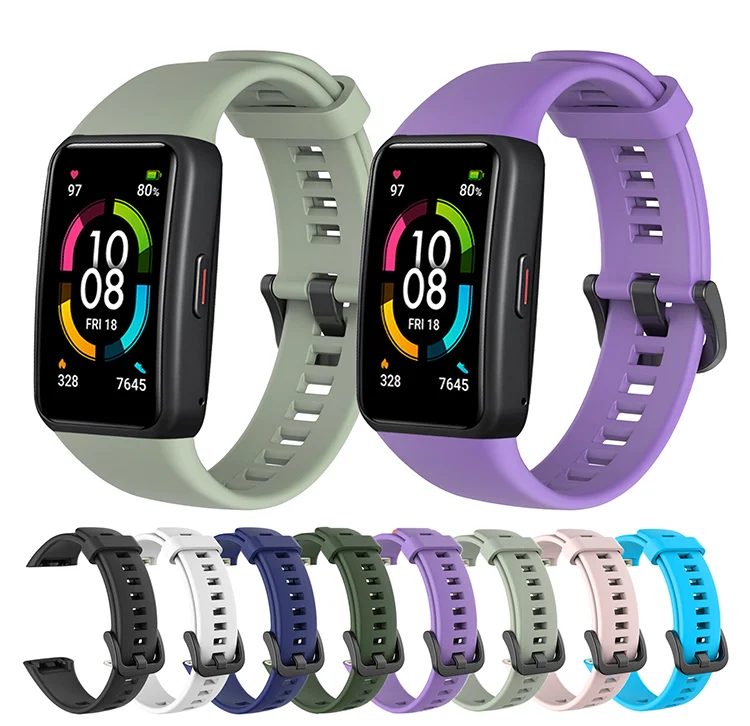Lianmi 2021 Soft Sports Silicone Watch Strap Correas For Huawei Honor Band 6 Smart Adjustable Watch Watchband, Multi colors/as the picture shows
Lianmi 2021 Soft Sports Silicone Watch Strap Correas For Huawei Honor Band 6 Smart Adjustable Watch Watchband, Multi colors/as the picture shows