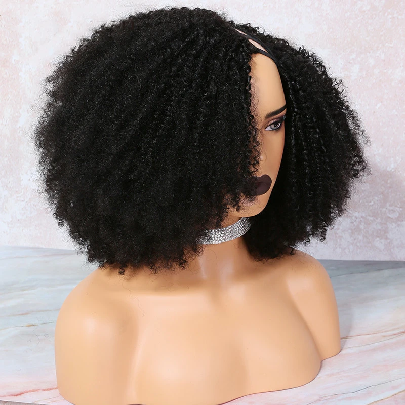 U Part Wig Human Hair Afro kinky curly Wigs with Clips in Peruvian upart Human Hair Wigs for Black Women Mi Lisa Remy Hair
U Part Wig Human Hair Afro kinky curly Wigs with Clips in Peruvian upart Human Hair Wigs for Black Women Mi Lisa Remy Hair
