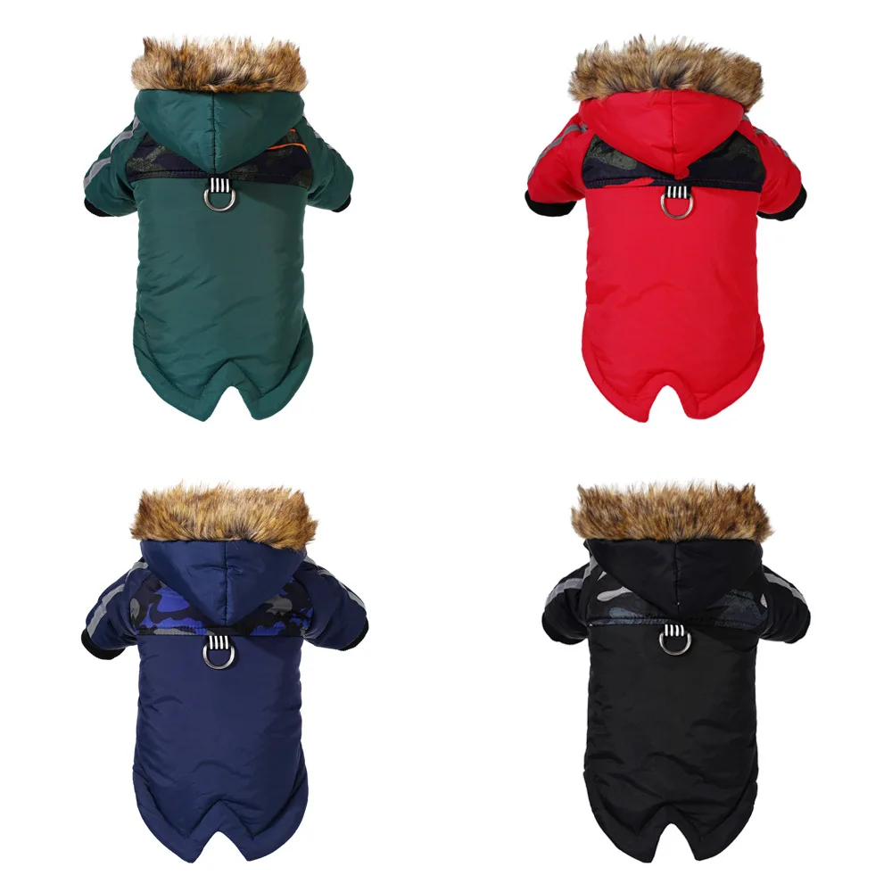Custom Wholesale Pet Apparel Winter Dog Clothes Warm Coat Camouflage Reflective Dog Jacket with Buckle, As picture
Custom Wholesale Pet Apparel Winter Dog Clothes Warm Coat Camouflage Reflective Dog Jacket with Buckle, As picture