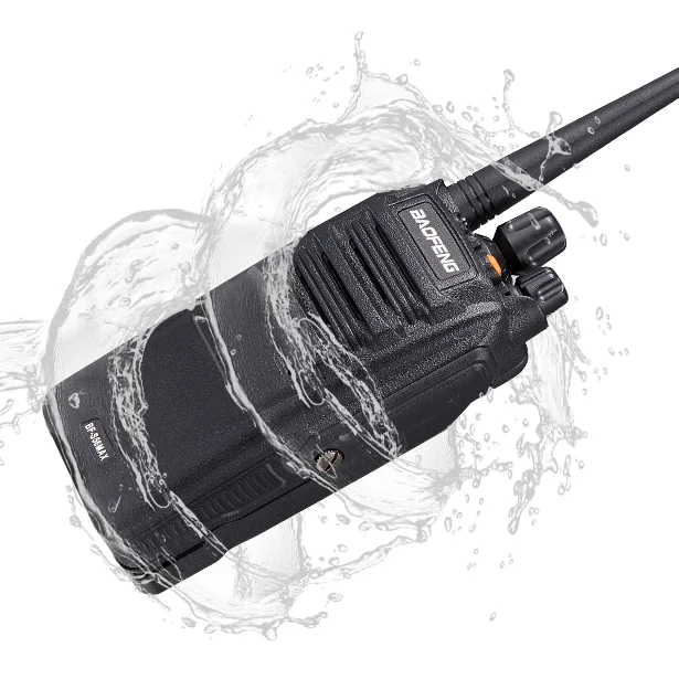 12w IP67 Waterproof Two Way Radio, single Band UHF BF-S56MAX Handheld Walkie Talkie, Black
12w IP67 Waterproof Two Way Radio, single Band UHF BF-S56MAX Handheld Walkie Talkie, Black