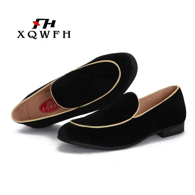 XQWFH 2021 New Style Men Black Velvet Shoes Fashion Party and Banquet Male Dress Shoes Plus Size Men's Loafers, Black;can be customized in any color
XQWFH 2021 New Style Men Black Velvet Shoes Fashion Party and Banquet Male Dress Shoes Plus Size Men's Loafers, Black;can be customized in any color