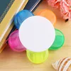 promotional cheaper 5 colors flower plastic highlighter pen for school supplies set stationery