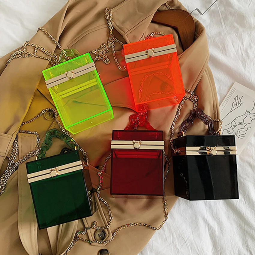 FANLOSN Clear PVC Small Square Bag Acrylic Bag Clear Bags Women Handbags, Red ,green,blue,white,black,brown or any color you need.
FANLOSN Clear PVC Small Square Bag Acrylic Bag Clear Bags Women Handbags, Red ,green,blue,white,black,brown or any color you need.