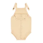 Ready to Ship Wholesale Baby Clothing Sweater Rompers Cute Solid Color Jumpsuit with Button