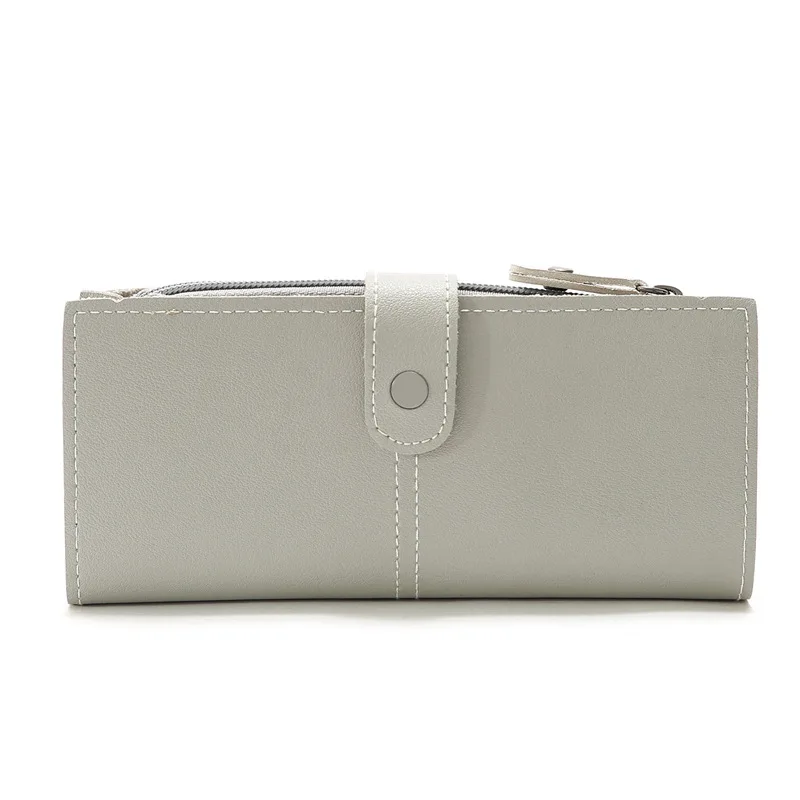 PU Leather Long Simple Buckle Multi Card Position Zipper Envelope Wallet Mobile Phone Bag Women's Clutch
PU Leather Long Simple Buckle Multi Card Position Zipper Envelope Wallet Mobile Phone Bag Women's Clutch
