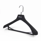 black rubber coat plastic rubber china factory macrame plant hangers for clothes