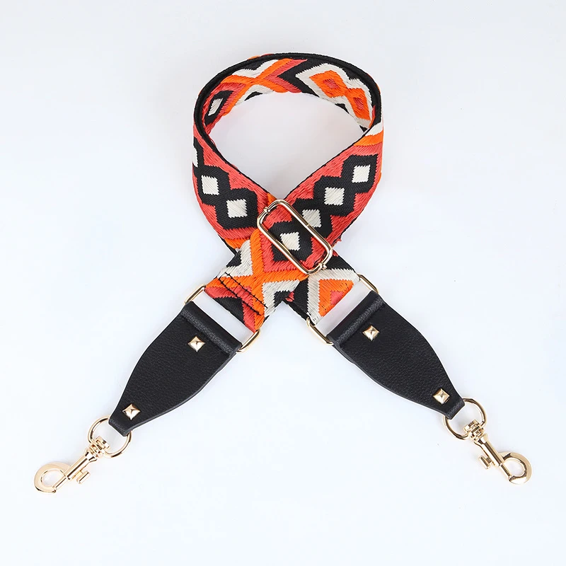 Meetee B-S2125 New Ethnic Style Colored Woven Webbing With Leather All-match Backpack Shoulder Strap, Colorful
Meetee B-S2125 New Ethnic Style Colored Woven Webbing With Leather All-match Backpack Shoulder Strap, Colorful