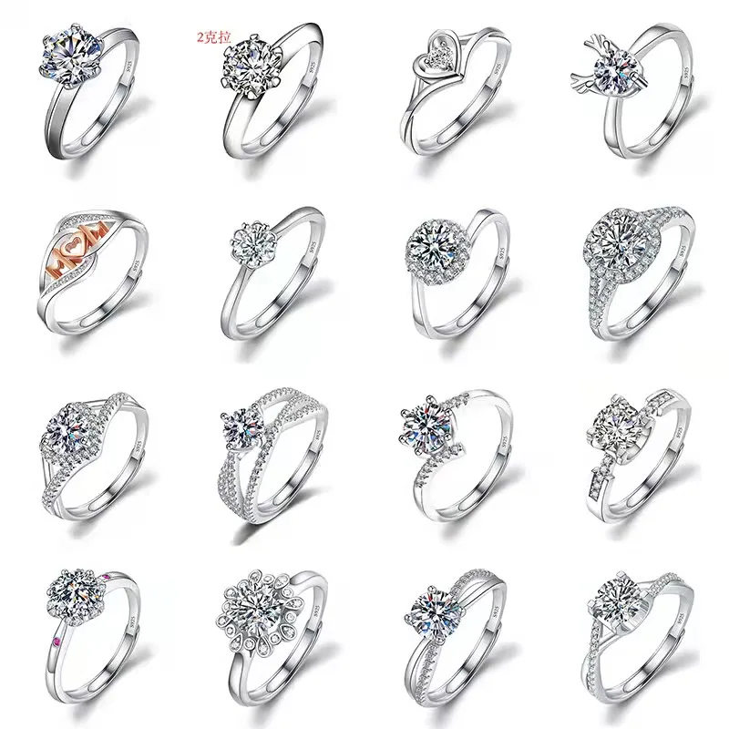 Manufacturer Factory Wholesale Zircon White Gold 925 Silver Custom 925 Sterling Silver Womens Engagement RingHot, Wedding or engagement rings
Manufacturer Factory Wholesale Zircon White Gold 925 Silver Custom 925 Sterling Silver Womens Engagement RingHot, Wedding or engagement rings