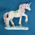 Crafts Souvenir Animal Resin Polyresin Crafts Colorful Animal Unicorn Souvenir Decorative Resin Unicorn Molds