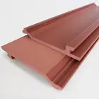 Waterproof sanding extruded wood plastic wpc wall siding cladding 156X21mm