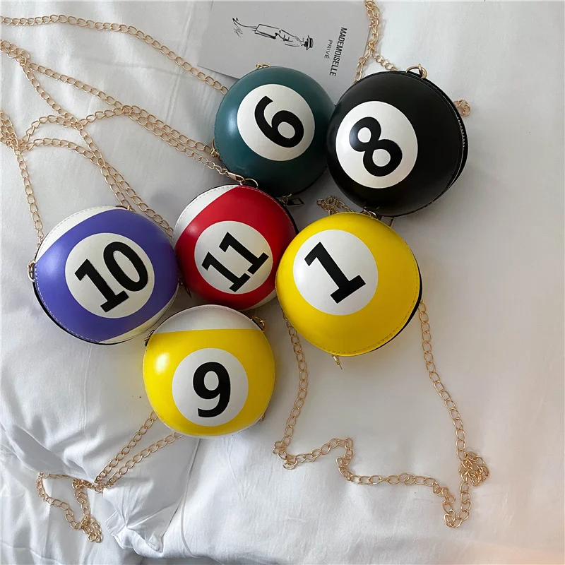 Fashion lovely cartoon printing shoulder crossbody bags cute small mini ball bowling shape style, Colors
Fashion lovely cartoon printing shoulder crossbody bags cute small mini ball bowling shape style, Colors