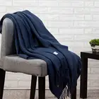 Merino Wool Wool Blankets 100% Custom Chunky Merino 100% Lamb Mexican Yak Wool Throw Blanket Wool 100%