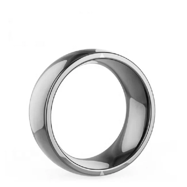 

Newest Smart Ring NFC Wear R4 New technology Magic Finger Smart NFC Ring For IOS Android Windows, Silver
