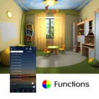 Bluetooth Smart Bulb LED E27 Remote Control RGB Bluetooth Mesh Bulb 9W