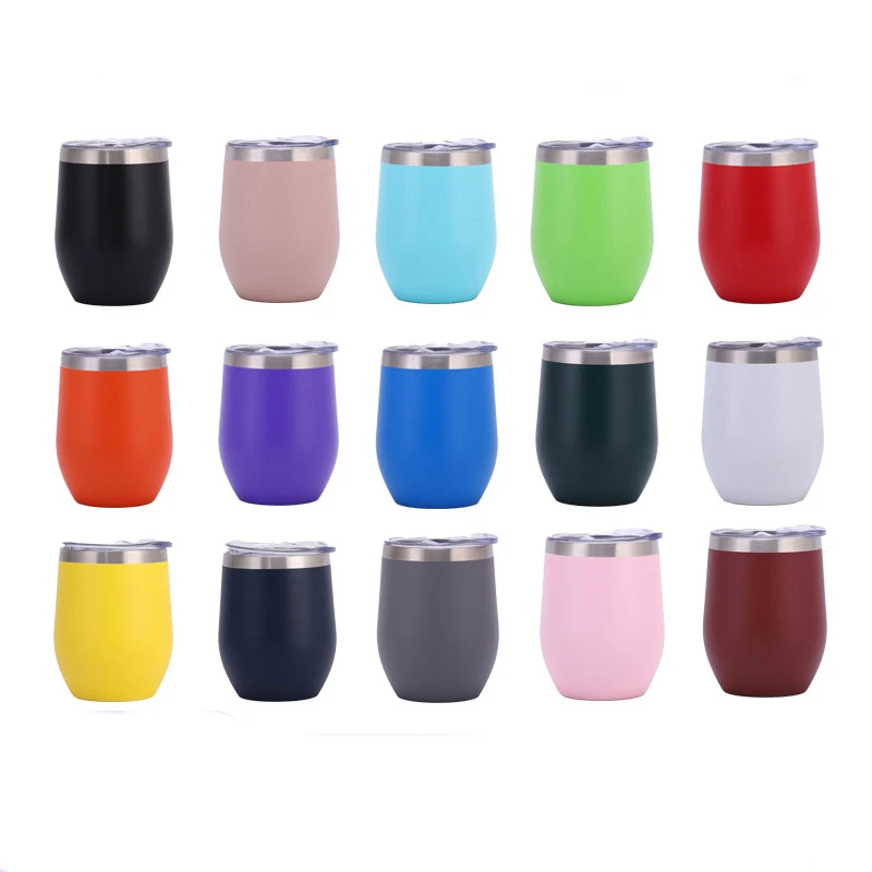 12 oz Thermal Mugs Double wall Vacuum Insulated Stainless Steel Tumbler Cup With Lid
12 oz Thermal Mugs Double wall Vacuum Insulated Stainless Steel Tumbler Cup With Lid