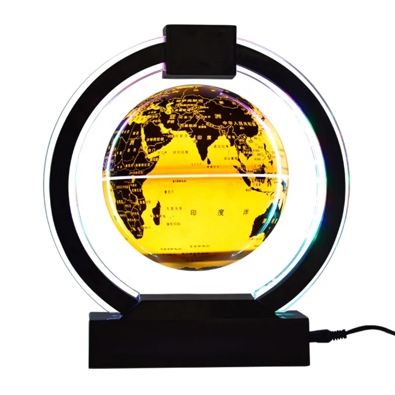 Cool Magnetic Floating Globe Christmas Gift Desk Decoration World Globe Creative Birthday Gifts for Men and Fathers, Gold, blue, silver
Cool Magnetic Floating Globe Christmas Gift Desk Decoration World Globe Creative Birthday Gifts for Men and Fathers, Gold, blue, silver
