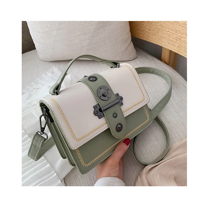 2021 Luxury Contrast Color Ladies Small Square Bags Casual Wallet Novel Designer Contrast Color Brand Spring Handbags Bolsa Sac
2021 Luxury Contrast Color Ladies Small Square Bags Casual Wallet Novel Designer Contrast Color Brand Spring Handbags Bolsa Sac
