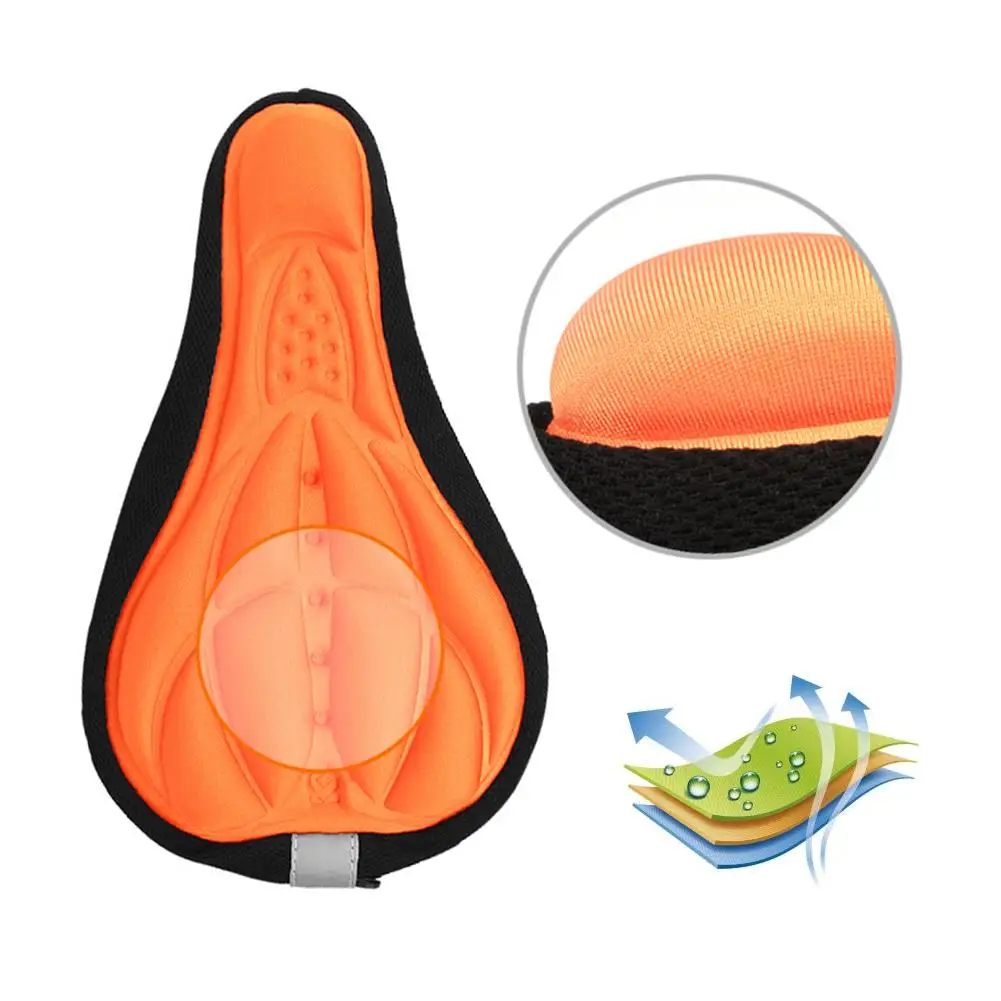 Ultra Soft Silicone 3D Gel Pad Cushion Cover Bicycle Saddle Seat Mountain Bike Cycling Thickened Extra Comfort 4 Colors
Ultra Soft Silicone 3D Gel Pad Cushion Cover Bicycle Saddle Seat Mountain Bike Cycling Thickened Extra Comfort 4 Colors