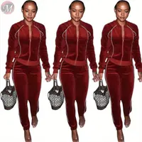 9101202 hot selling white side stripe solid casual sports women clothing 2 piece pants sets
9101202 hot selling white side stripe solid casual sports women clothing 2 piece pants sets