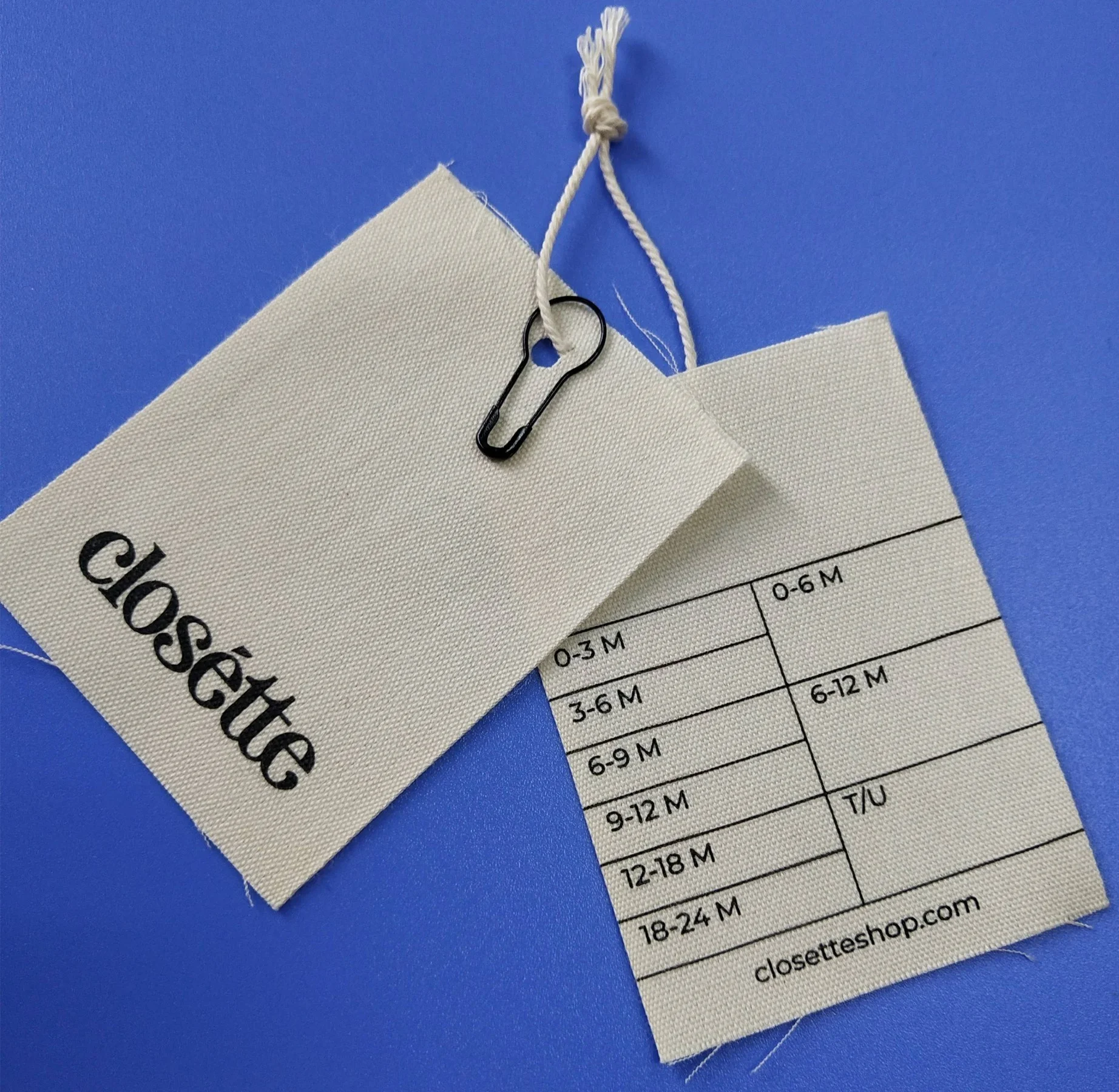 Eco-friendly Natural White Cotton Canvas Fabric Hang Tag Baby Clothes Swimwear Clothing Swing tags
Eco-friendly Natural White Cotton Canvas Fabric Hang Tag Baby Clothes Swimwear Clothing Swing tags