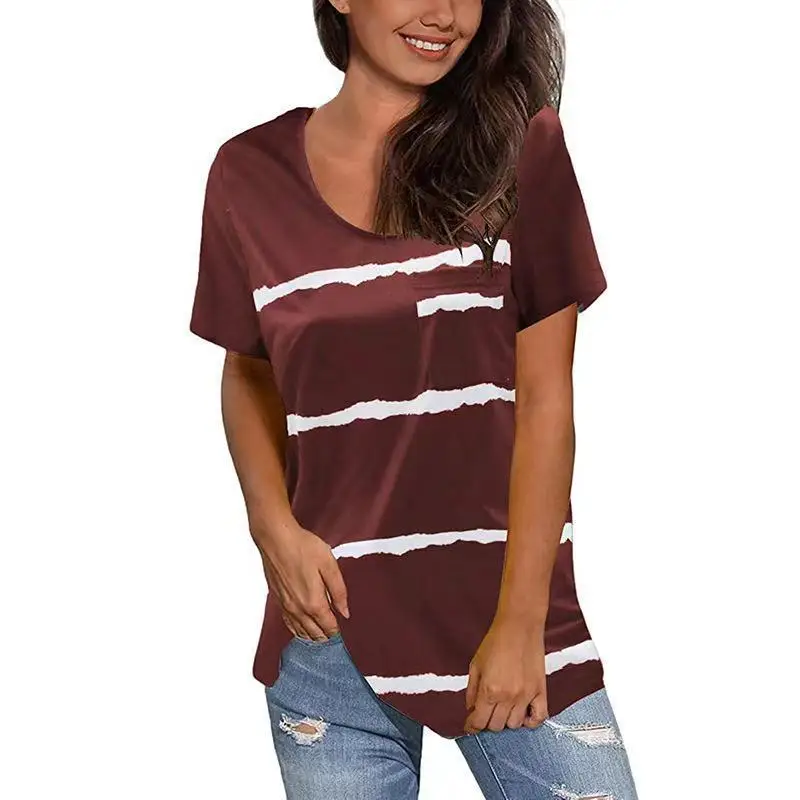 2021 Top sale custom tie dye strip t shirt wholesale stock fashion t-shirt for amazon wish shopify, Customized colors
2021 Top sale custom tie dye strip t shirt wholesale stock fashion t-shirt for amazon wish shopify, Customized colors