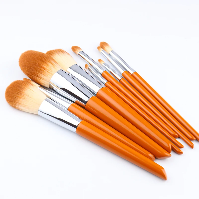 Makeup Brushes Supplier Wholesale Brown Wooden Handle Custom Makeup Brush Set 10Pcs, As the picture
Makeup Brushes Supplier Wholesale Brown Wooden Handle Custom Makeup Brush Set 10Pcs, As the picture