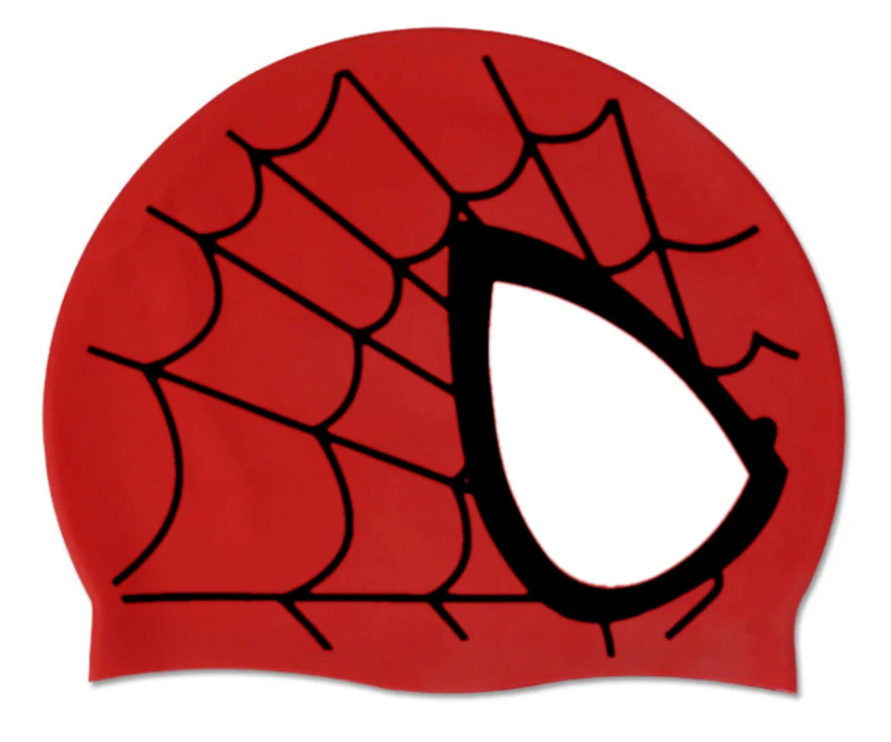 spider man gift beautiful and colorful custom silicone children swimming caps, All color available
spider man gift beautiful and colorful custom silicone children swimming caps, All color available