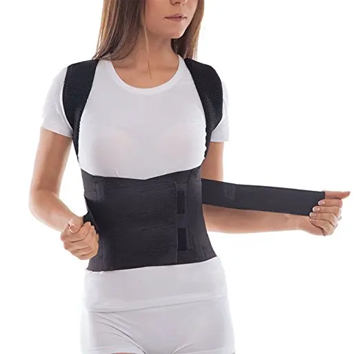 Hot sale Front Clavicle Straps Adjustable Posture Corrector brace, Black
Hot sale Front Clavicle Straps Adjustable Posture Corrector brace, Black
