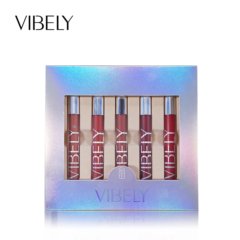 High quality 5 colors lip gloss lipstick set velvet matte matte lip glaze set, 29 colors
High quality 5 colors lip gloss lipstick set velvet matte matte lip glaze set, 29 colors