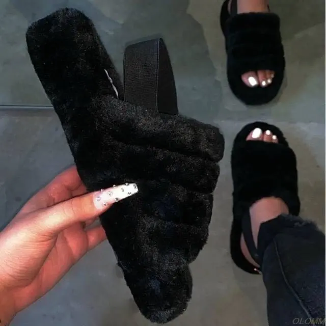 2021 hot sale warm Faux fur factory wholesale custom furry color fluffy slides sandals woman slipper
2021 hot sale warm Faux fur factory wholesale custom furry color fluffy slides sandals woman slipper