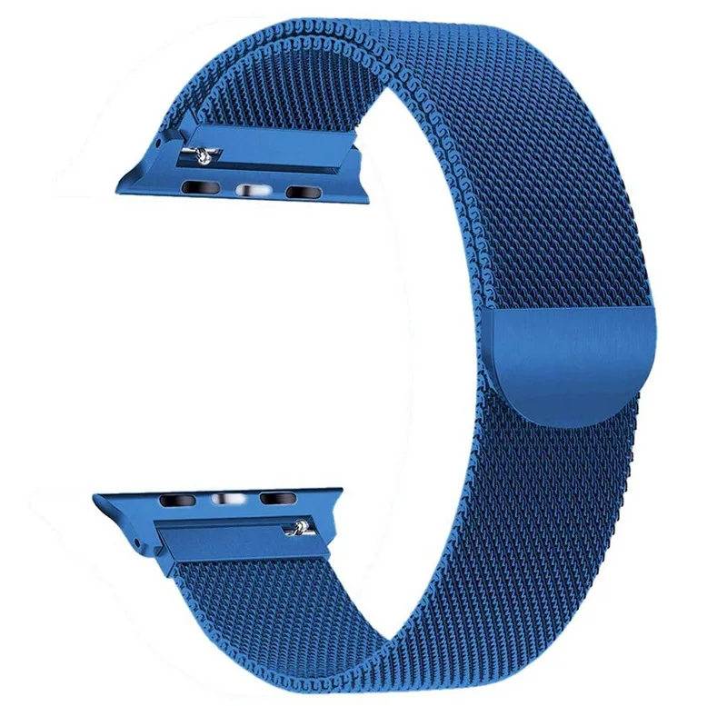 Spring Bar Stainless Steel Magnetic Mesh Milanese Loop Watch Band For Apple Watch Strap
Spring Bar Stainless Steel Magnetic Mesh Milanese Loop Watch Band For Apple Watch Strap
