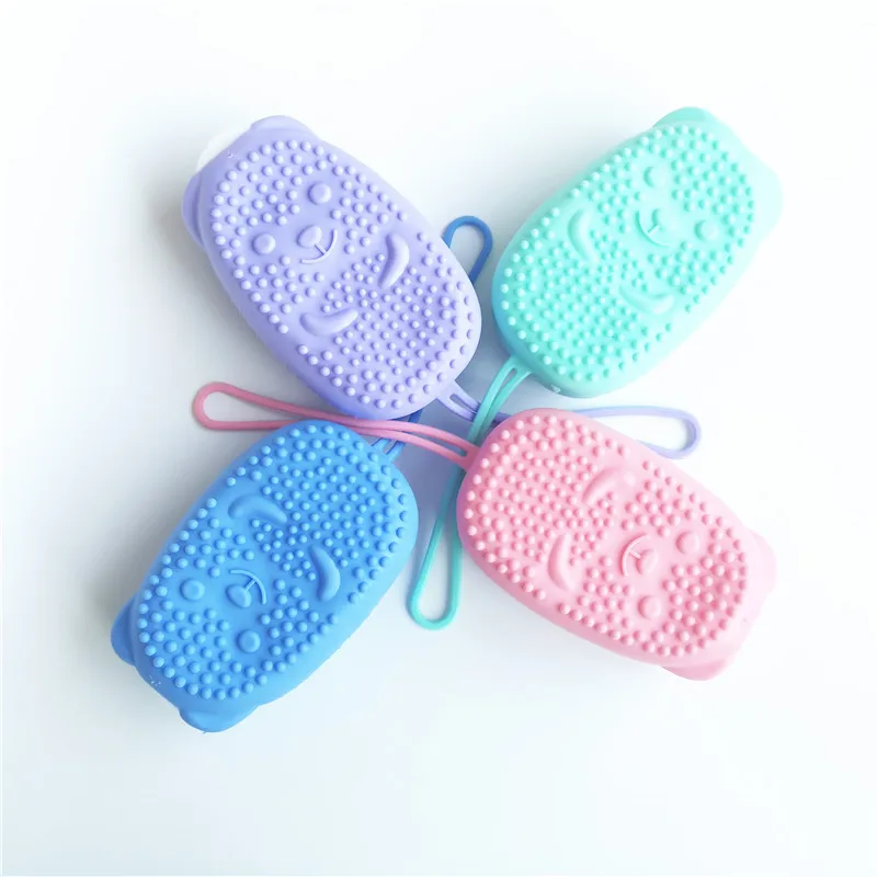 Creative Silicone Bubble Bath Brush Double-Sided Massage Backrubbing Bath Massage Brush Skin Clean Shower Brushes, Purple, pink, blue,green
Creative Silicone Bubble Bath Brush Double-Sided Massage Backrubbing Bath Massage Brush Skin Clean Shower Brushes, Purple, pink, blue,green