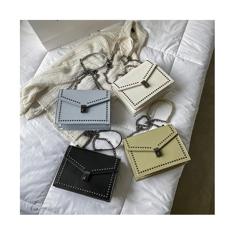 Rivet Rimmed Messenger Bags For Women Luxury Chain Shoulder Crossbody Bags High Sense Female Handbags and Purses Casual Wild Sac
Rivet Rimmed Messenger Bags For Women Luxury Chain Shoulder Crossbody Bags High Sense Female Handbags and Purses Casual Wild Sac