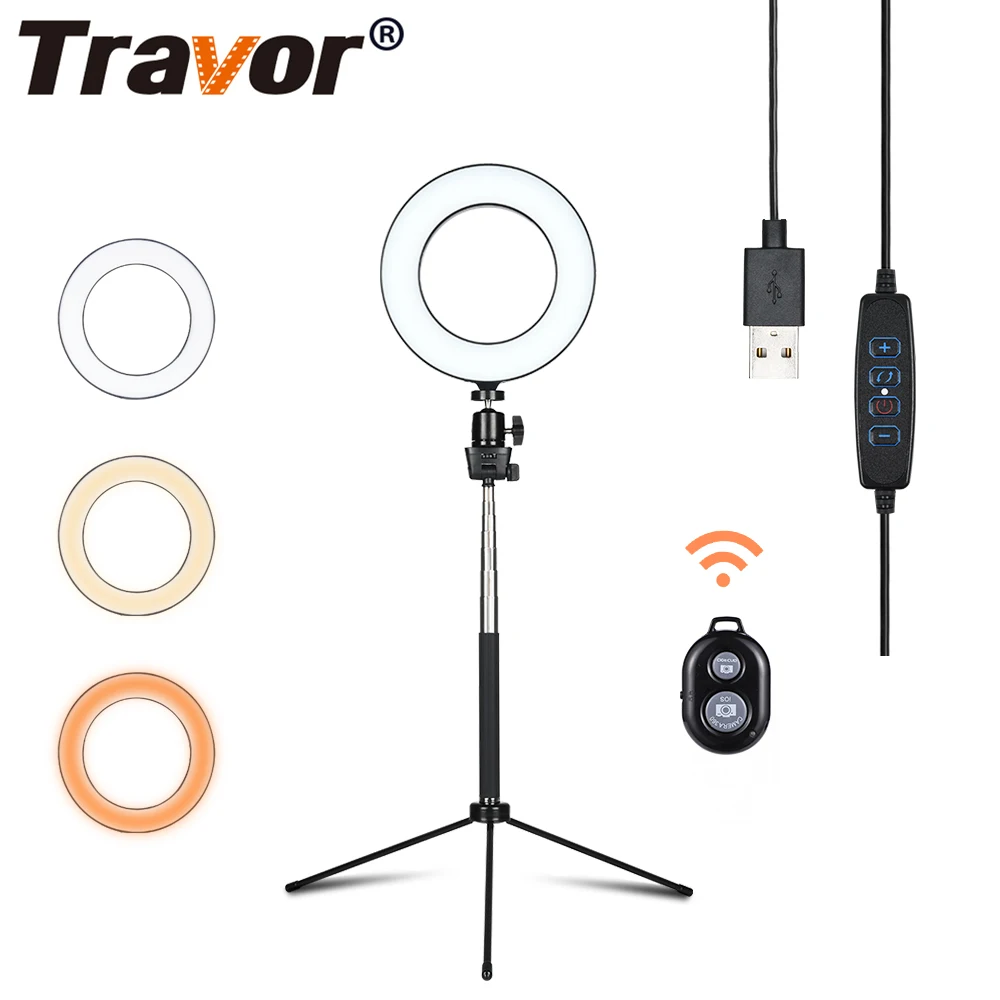 Travor RL-6 fluorescent ring light 10w mini phone easy usb ringlight 6inch 2 meter cable and dimmer ring desktop selfie lamp
Travor RL-6 fluorescent ring light 10w mini phone easy usb ringlight 6inch 2 meter cable and dimmer ring desktop selfie lamp