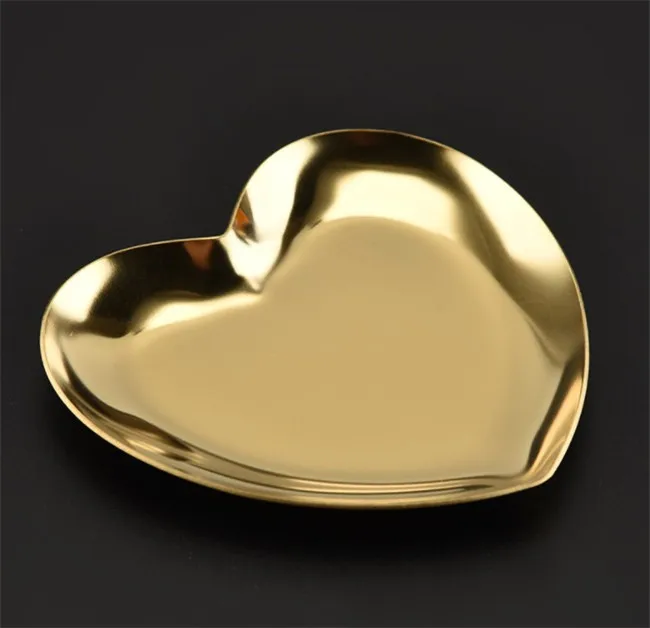 New Style Heart Shape Jewelry Dish Metal Luxury Gold Jewelry Display Tray, Gold/silver
New Style Heart Shape Jewelry Dish Metal Luxury Gold Jewelry Display Tray, Gold/silver