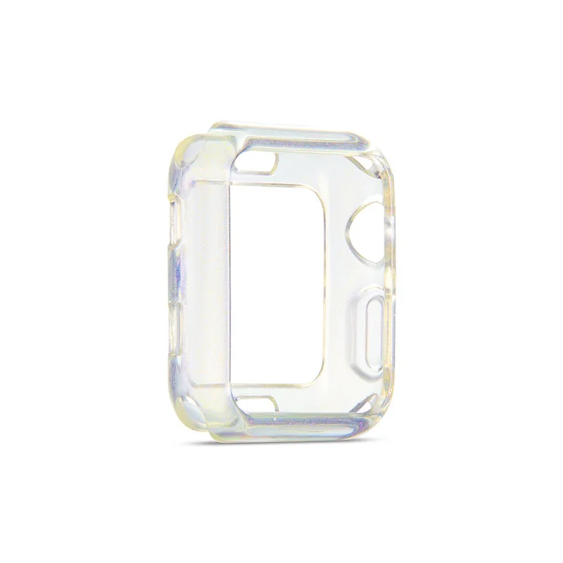 Jelly Soft TPU smart watch case for iwatch glitter transparent clear bumper cover for Apple watch
Jelly Soft TPU smart watch case for iwatch glitter transparent clear bumper cover for Apple watch
