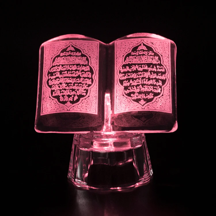 wholesale new mini book clear glass crystal holy qurans gifts led crystal small cheap religious bomboniere islamic quran stand
wholesale new mini book clear glass crystal holy qurans gifts led crystal small cheap religious bomboniere islamic quran stand