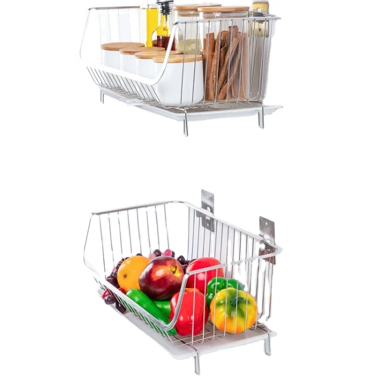 2021 Free Ship Free Screws Multifunctional Storage Shelf Spice Rack Kitchen Organizer Countertop Wall Mounted Fruit Wire Basket, Customized color
2021 Free Ship Free Screws Multifunctional Storage Shelf Spice Rack Kitchen Organizer Countertop Wall Mounted Fruit Wire Basket, Customized color
