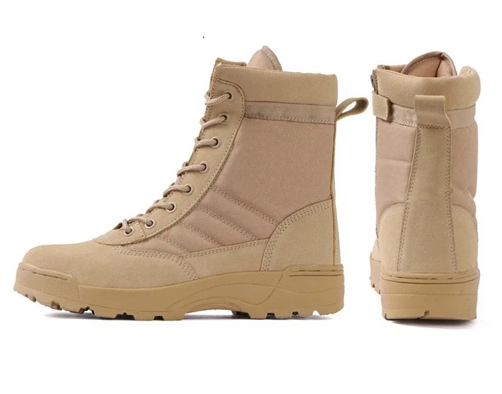 Military tactical boots, men's Wear-resistant military boots,military tactical combat boots., Khaki,army green, black
Military tactical boots, men's Wear-resistant military boots,military tactical combat boots., Khaki,army green, black