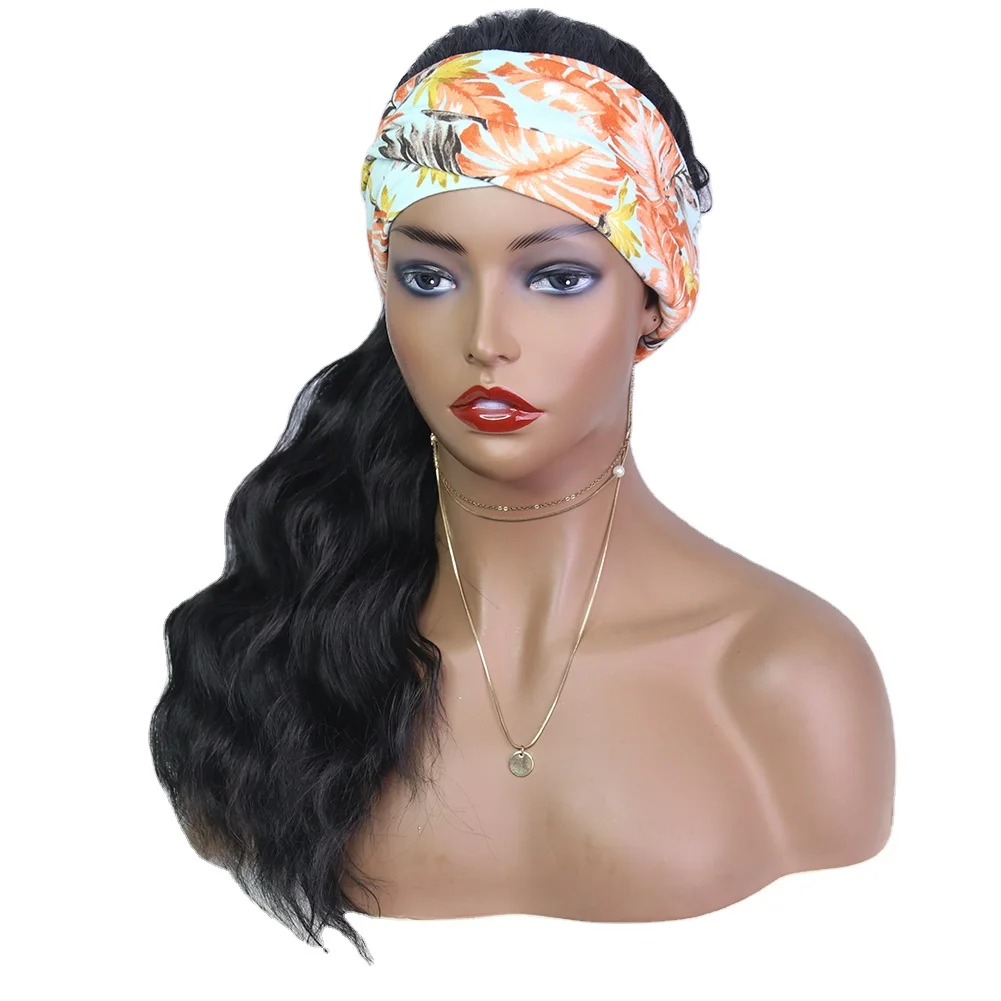 Wholesale Cheap Headband Wig Heat Resistant Synthetic None Lace Hair Wigs For Black Women
Wholesale Cheap Headband Wig Heat Resistant Synthetic None Lace Hair Wigs For Black Women