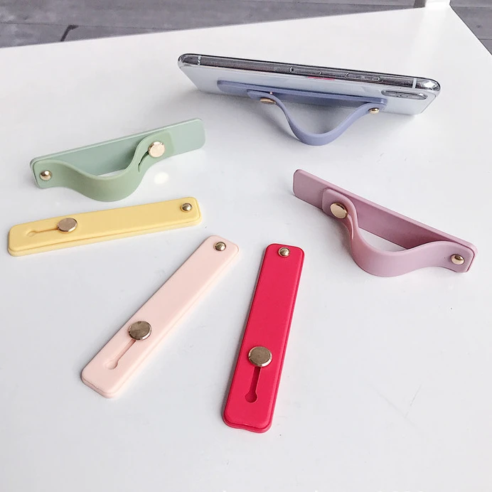 PHONE Finger Ring Holder Silicon 2021 Phone Hand Band Holder Wristband Strap Push Pull Grip Stand Bracket Multi colorWholesale, Multi color
PHONE Finger Ring Holder Silicon 2021 Phone Hand Band Holder Wristband Strap Push Pull Grip Stand Bracket Multi colorWholesale, Multi color