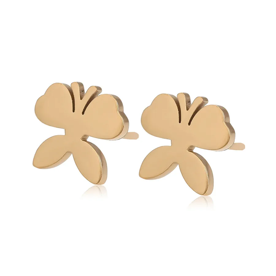 98656 xuping jewelry Animal modeling series simple fashion stainless steel 14K gold-plated butterfly earrings
98656 xuping jewelry Animal modeling series simple fashion stainless steel 14K gold-plated butterfly earrings