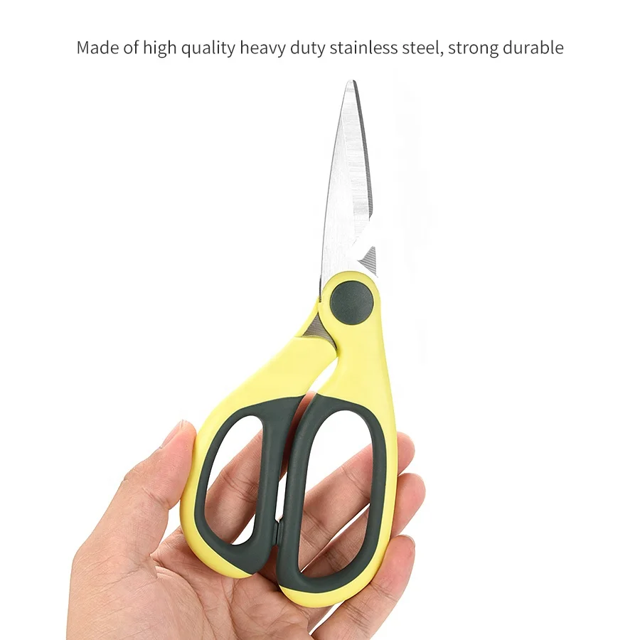 Multipurpos Bent Left Handed Detachable Powerful Disassembly Chicken Bone Kitchen Scissors