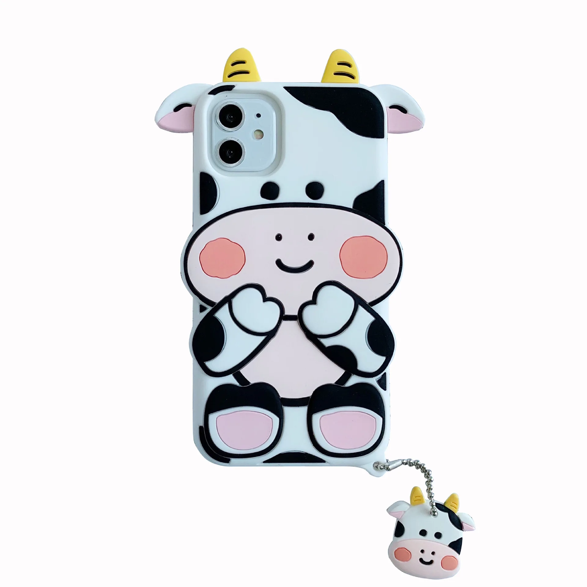 Amazon Hot sale cute Mobile Cell Phone 3D Cute cartoon cow 3d slicone phone cases animal for iphone 11 12 pro
Amazon Hot sale cute Mobile Cell Phone 3D Cute cartoon cow 3d slicone phone cases animal for iphone 11 12 pro